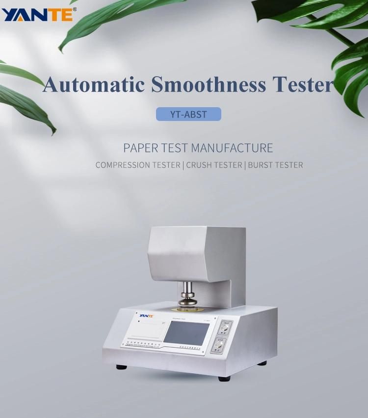Smoothness Tester for Paper or Cardboard