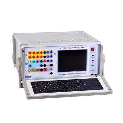 Ht-802 Microcomputer Secondary Current Injection Test Set/ Three Phase Protection Relay Tester Price