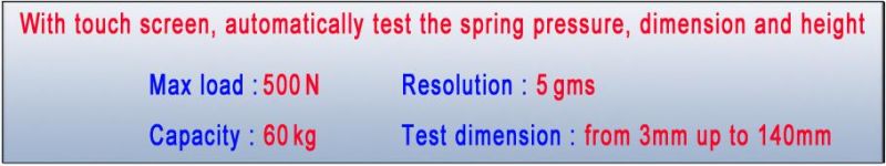 Spring Test System, Spring Endurance Test System