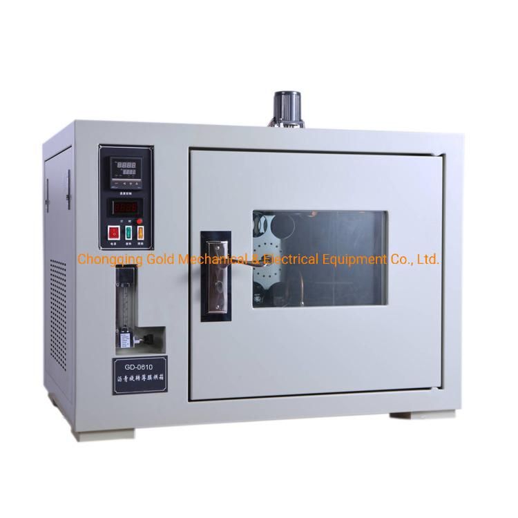 Gd-0610 85 Min Air Pump Bitumen Rtfot Rolling Thin Film Heating Oven ASTM D2872