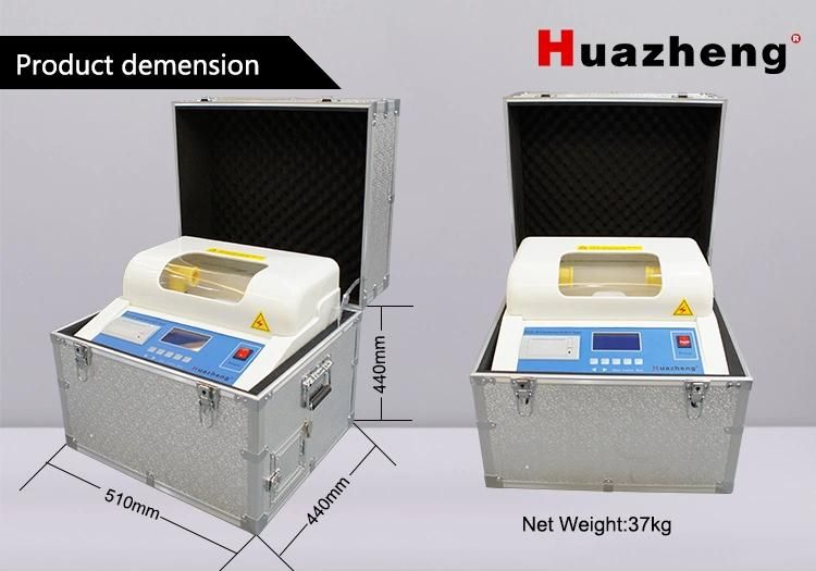 Portable Transformer Oil Bdv Tester Insulation Oil Dielectric Strength Meter