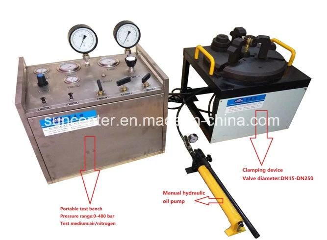 Suncenter Computer Control Model Safety Valve Test Bench for Gas and Hydraulic Pressure Testing