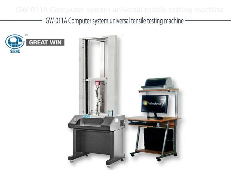 ISO7500/1 Computer-Type Plastic Leather Rubber Universal Testing Machine (GW-011A)
