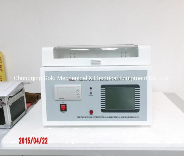 Gdgy Oil Capacitance & Resistivity Tester Insulating Oil Tangent Delta Tester