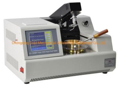 ASTM D93 Pmcc Automatical Cutback Asphalt Closed Cup Flash Point Tester