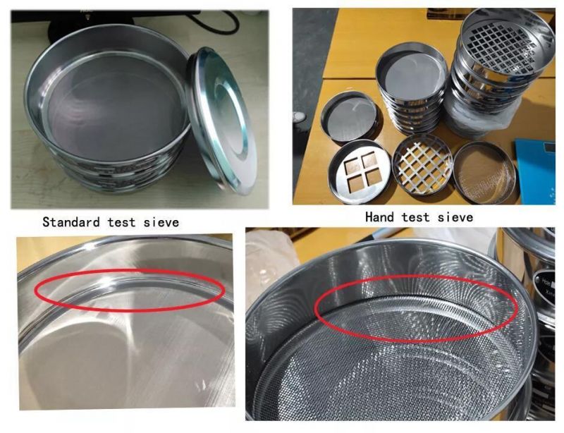 Standard Lab Sieve Machine Electric Vibrator Testing Sieve Shaker