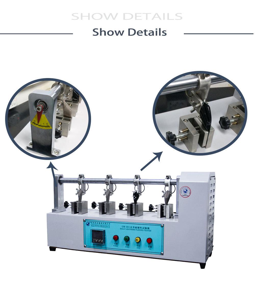 Great Win High Quality Digital Leather Flexing Durability Testing Machine (GW-001)