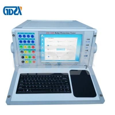 Six phase Windows XP system Relay Protection Tester