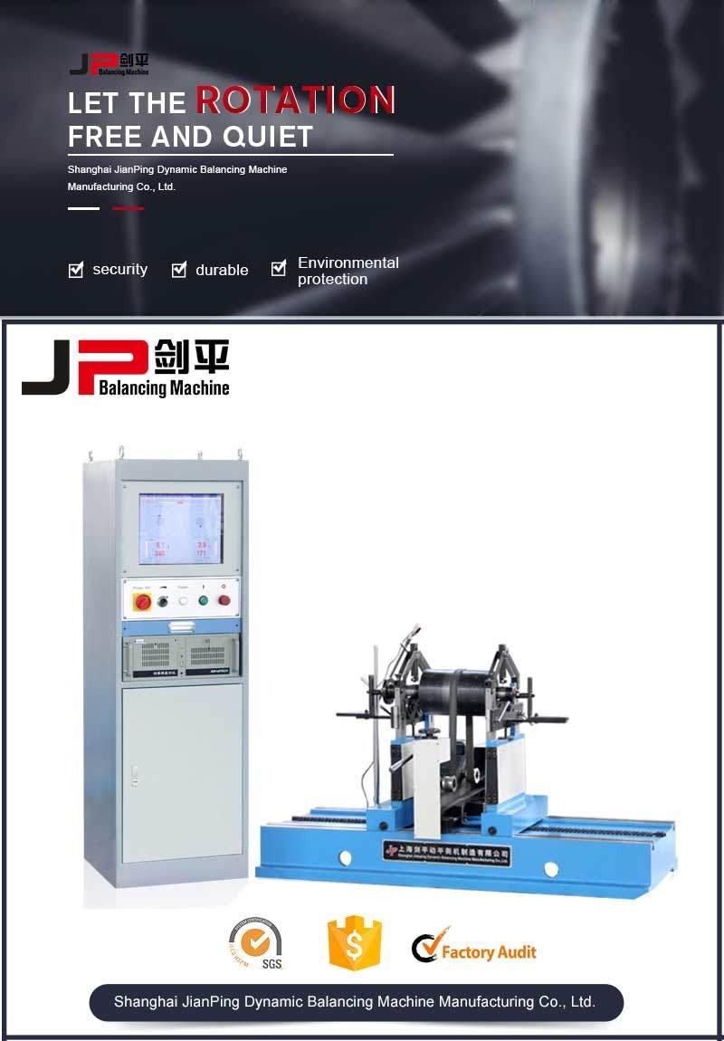 Rubber Roller Paper Mill Roller Balancing Machine Testing Machine