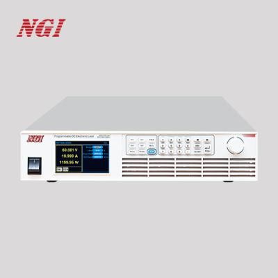 Ngi N6200 Medium Power Programmable 600W 1200W 1800W Eload DC Electronic Load
