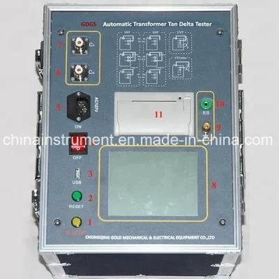 Automatic Transformer Dissipation Factor and Tan Delta Tester High Precision TTR Test