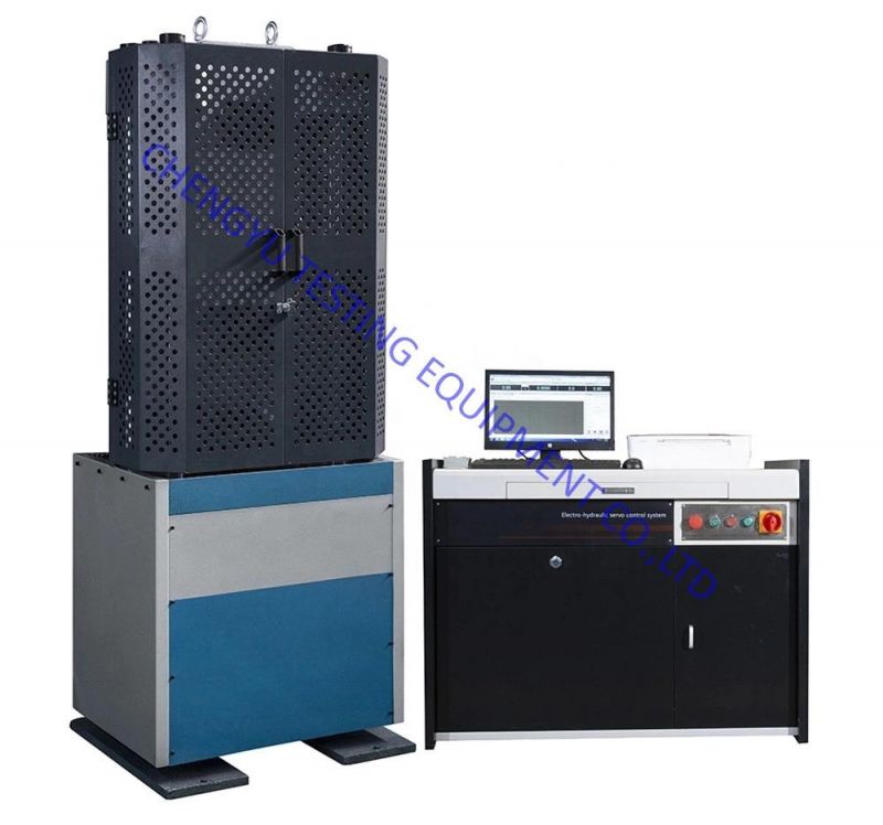 600kn 1000kn Digital Display Metal Tensile Hydraulic Universal Testing Machine
