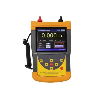 2021 New Handheld DC Max. 100A Contact Resistance Tester Loop Resistance Tester