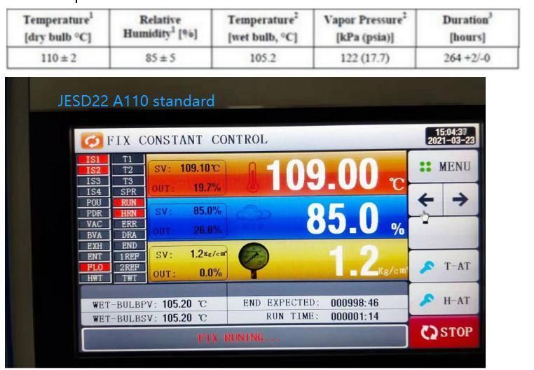 Hast and Pct Chamber Pressure Cooker Test Chamber High Pressure Testing