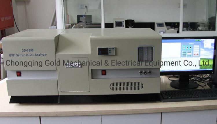 Ultraviolet Uls Ultra-Low Sulfur Analyser by ASTM D5453 ISO 20846-2011