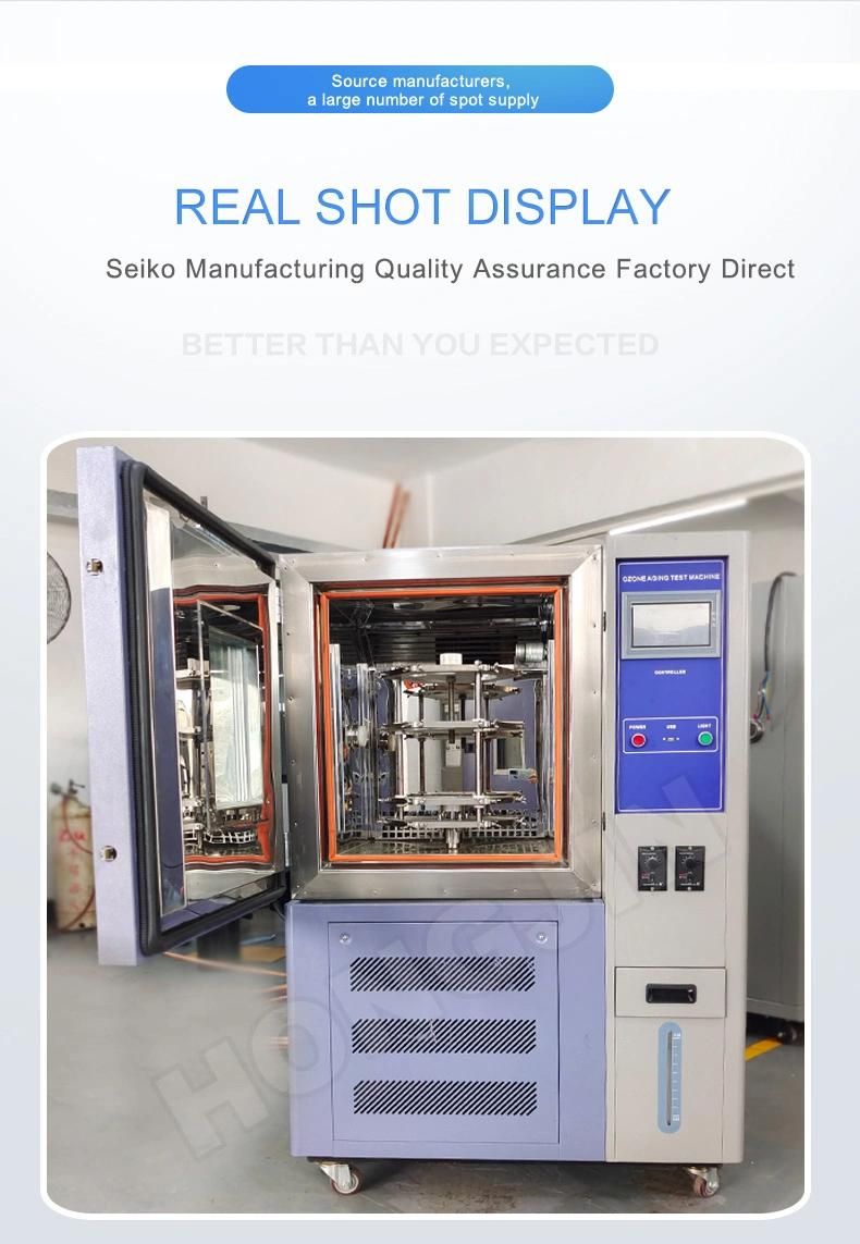 Hj-7 Aging Resistance Corrosion Ozone Simulation Test Chamber 500pphm Rubber Electronic 0~100 Degree 120g O3/M3