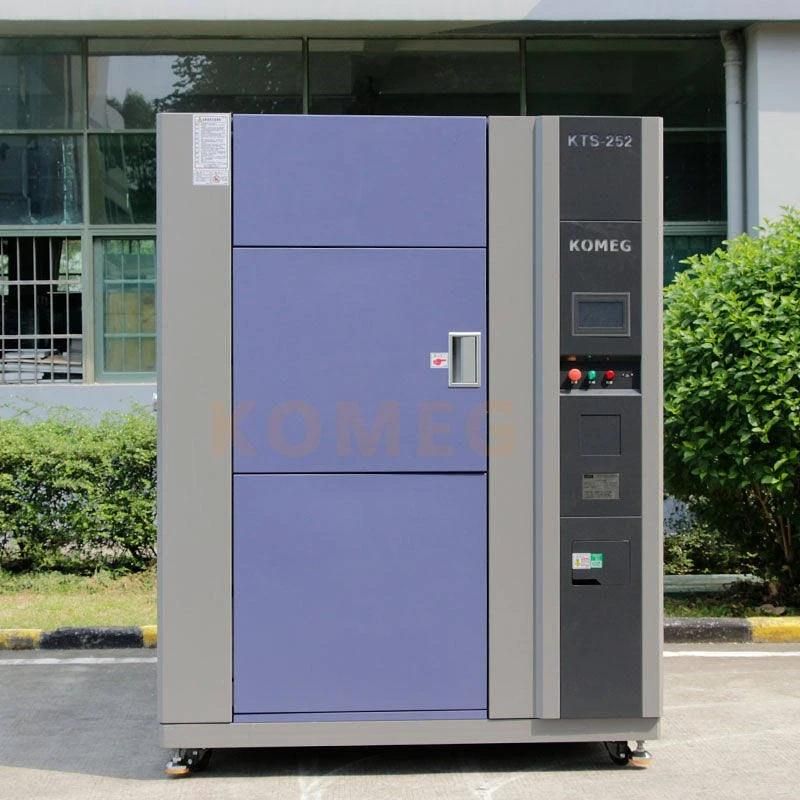 CE Certificated High and Low Temperature 3-Zone Thermal Shock Testing Chamber