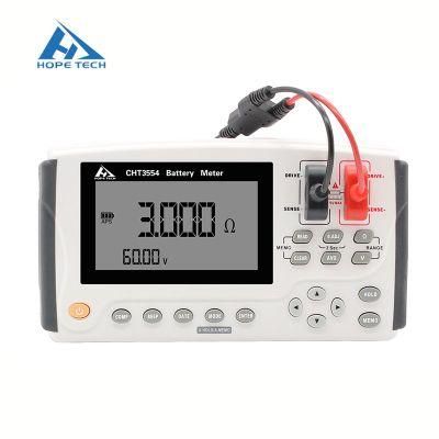 Cht3554 Portable Type Carbon Pile Battery Tester with Stable Readings