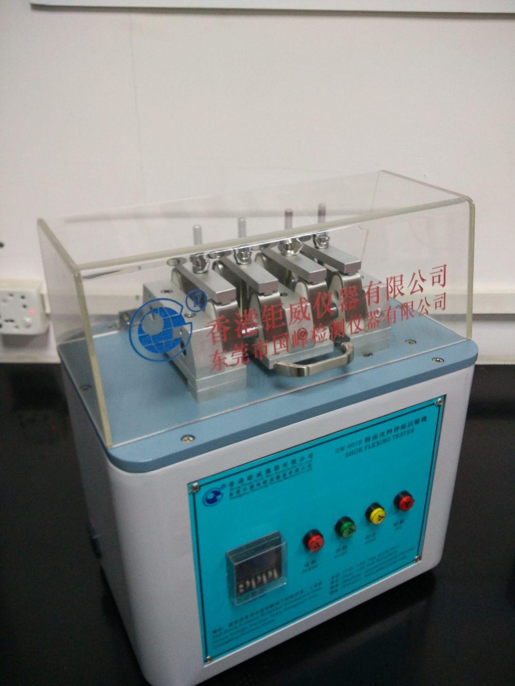 Shoes Upper Material Leather Bending Flexing Test Machine (GW-001D) Satra TM25