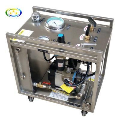 Hydraulic Pressure Test Pneumatic Liquid Booster Pump for Hose/Tube/Pipe/Valve/Cylinder Testing