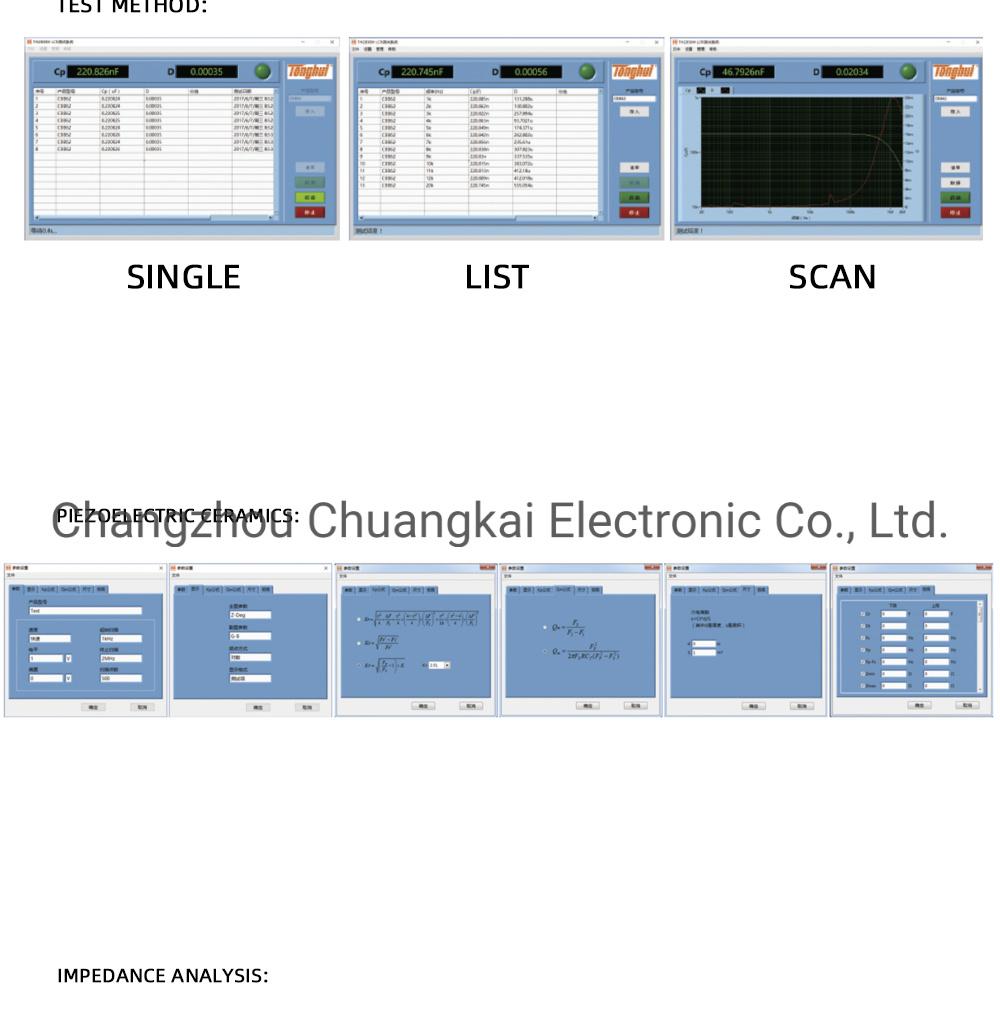 Th2839A 20Hz-5MHz Impedance Analyzer Digital Lcr Meter Resistance Meter