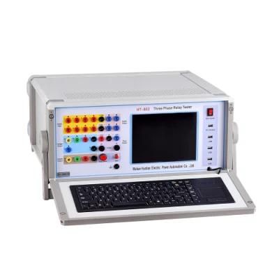 Ht-802 Secondary Current Injection Relay Protection Tester/3 Phase Relay Test Systemchocorelay Tester