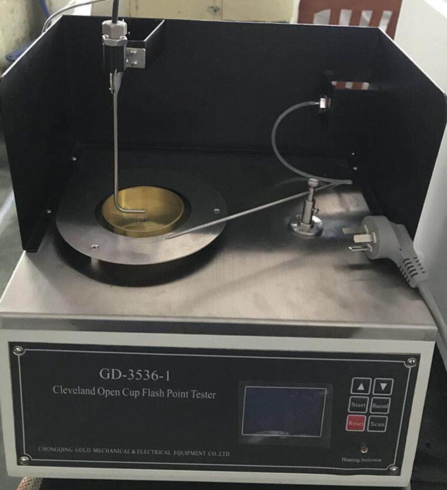 Cleveland Open Cup Flash Point Apparatus ASTM D92 for Asphalt