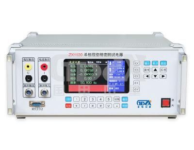 Single Phase Precise Program control Testing Source