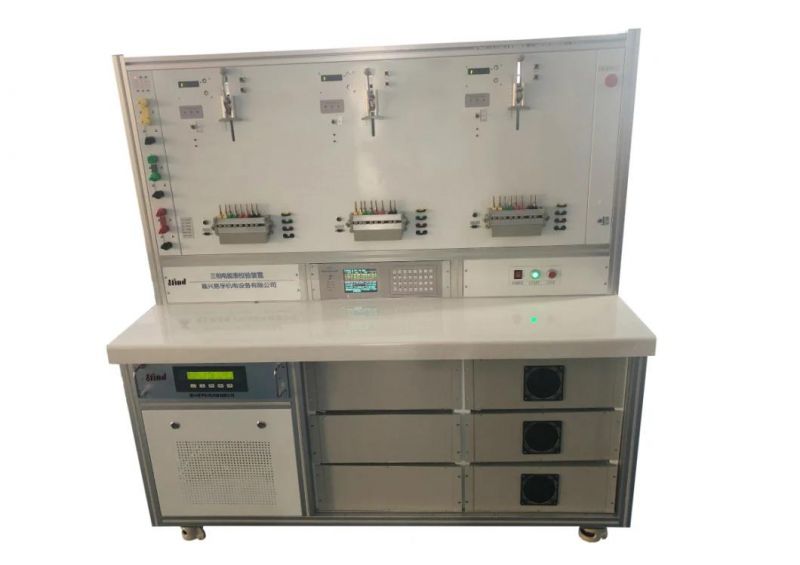 Electrical Test Instrument Three Phase 16 Positions Reference Energy Meter Test Bench