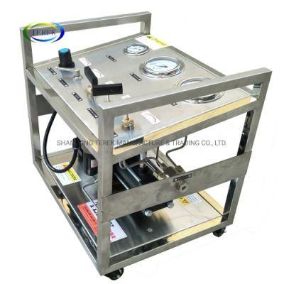 High Quality Hot Sale 200-300 Bar Output Air Driven Nitrogen Gas Booster Pump Equipment