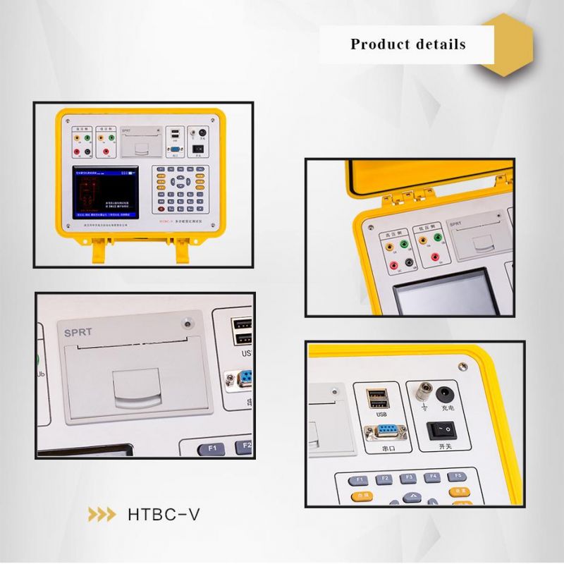 Htbc-V Transformer Turn Ratio Meter Tester Turn Ratio Test Set