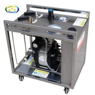 Pneumatic Hydrostatic Test Pump Air Driven Hydro Test Equipment for High Pressure Testing