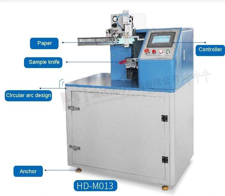 PLC Programmable Controller Cookware Knife Edge Sharpness Test Machine
