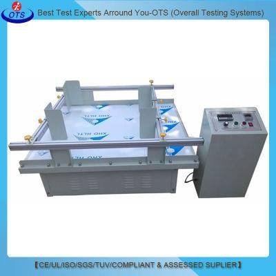 Simulation Packaging Box Transportation Vibration Testing Machine