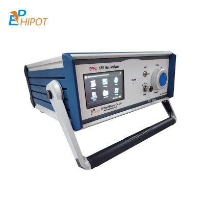 Ep Hipot Electric Sf6 Gas Analyzer Multi-Functional Sf6 Moisture Analyzer