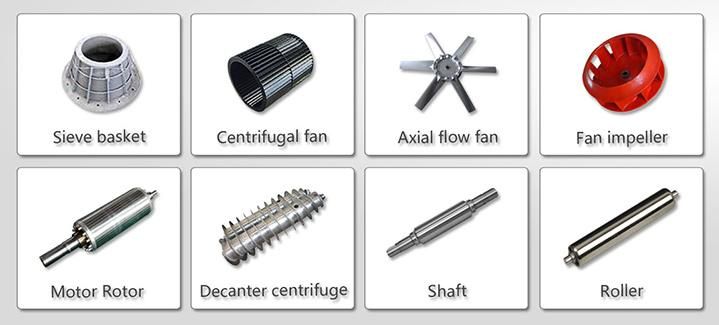 Jp Balancing Machine for Medium-Sized Axial Fan Impeller and Blade