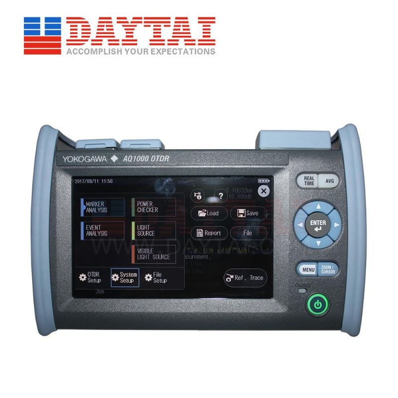 High Performance Yokogawa Aq1000 OTDR Optical Time Domain Reflectometer