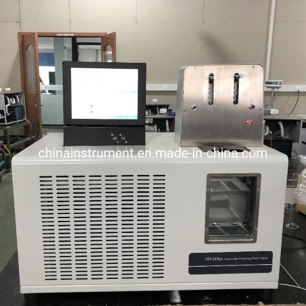 Low Temperature Freeze Point Analyzer for Aqueous Engine Coolants and Aviation Fuels