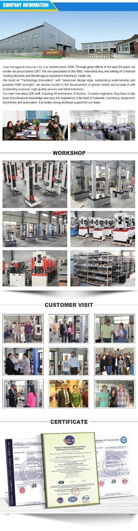 Jbw-300/500/700b Computer Control Impact Test Machine Metal Specimen Impact Test