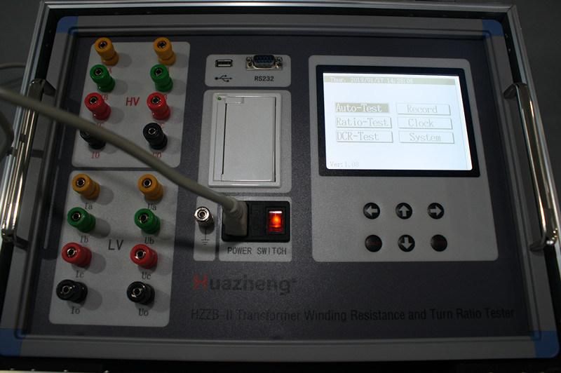 Power Transformer Winding DC Resistance Measuring Variable Turns Ratio Group Test System