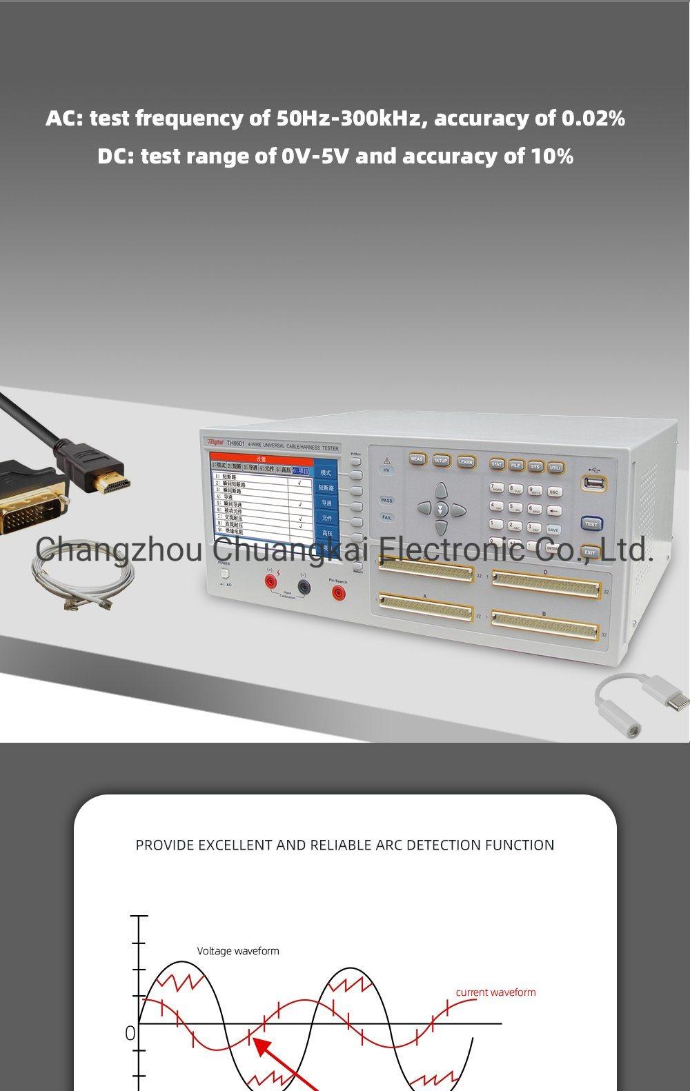 Th8601A Four-Terminal Wire Tester Cable Test Harness Measuring Instrument