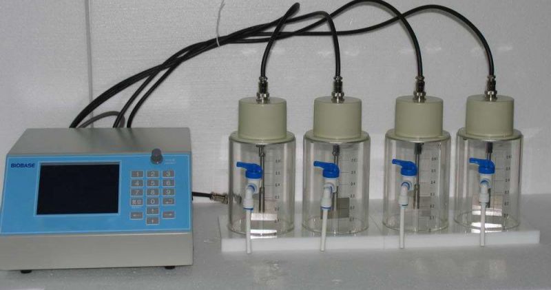 Biobase Laboratory Water Treatment LCD Display Portable Jar Tester with 4 Breakers