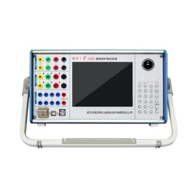 LCD Screen Microcomputer 6-Phase Secondary Injection Relay Protection Test System