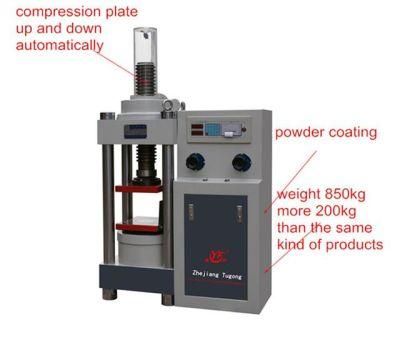 Stye-2000b Digital Display Hydraulic Material Compression Testing Machine