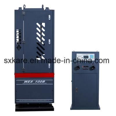 Hydraulic Digital Display Universal Testing Machine (WES-100B)