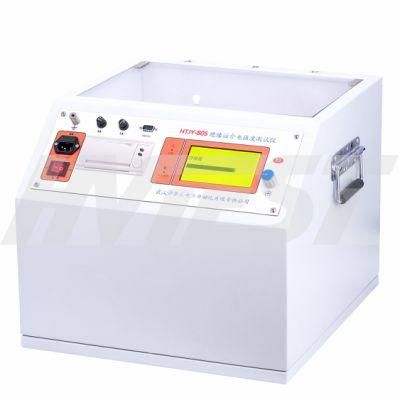 Htjy-80s AC 0-80kv Three Cups Portable Oil Pressure Breakdown Voltage Bdv Test Device