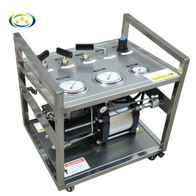 Portable Nitrogen Gas Filling Machine Booster Pumps &amp; Parts China Manufacturer
