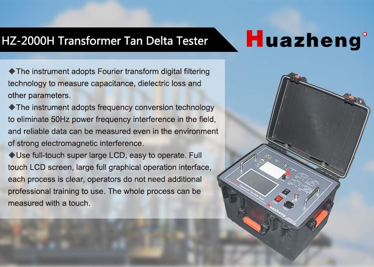 Transformer Tan Delta Test Capacitance and Dissipation Factor Measuring Instrument
