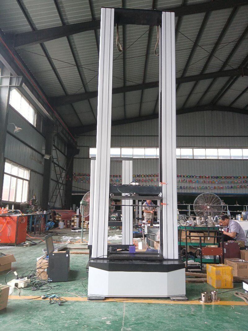 CE Certificate 100kn 10ton 3000mm 3m Compression Test Space GRP Tube Computer Control Pipe Ring Stiffness Testing Machine