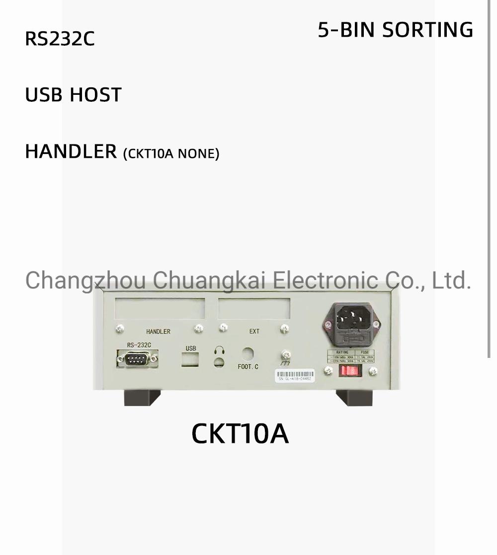 Capacitance Lcr Meter Resistance Meter ESR Meter (Model CKT10A)